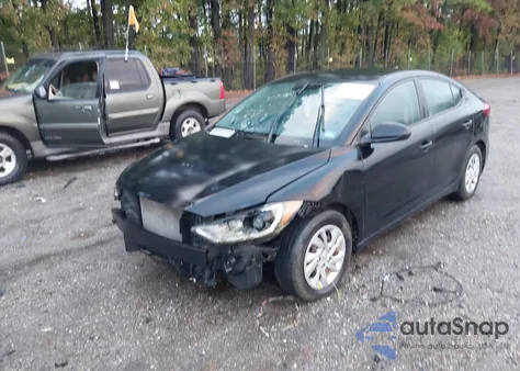 2017 Hyundai Elantra Se z USA, uszkodzony, nr VIN KMHD74LF2HU078302